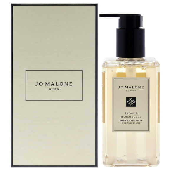 Jo Malone Gel de Baño y Lavado de Manos en Gamuza Color Peonía y Rubor Gel de Baño de 8,3 oz