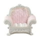thumbnail image 3 of 1:12 Casa De Muñecas Sofá Individual De Lujo Decoración Realista En Miniatura 3,9 X 3,3 Pulgadas Rosa, 3 of 3