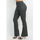thumbnail image 4 of Pantalones a Cuadros Ajustados con Pernera Acampanada, 4 of 5