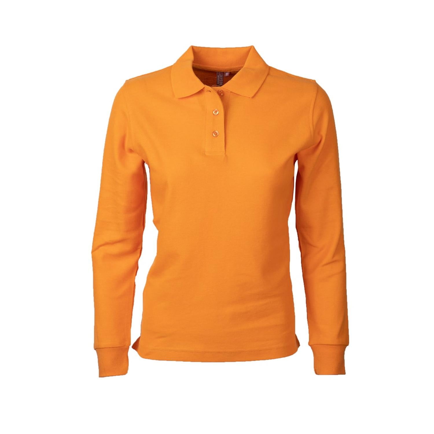 Jayson - Polera Pique Mujer 80/20 M/l Naranja Xxl