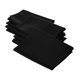 thumbnail image 1 of Servilleta de tela LA Linen polipopelina, 45 x 45 cm, color negro (paquete de 10), 1 of 3