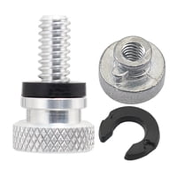 Ioensy - Tornillo De Perno De Asiento De Guardabarros Moleteado Ot01578 Para Sportster