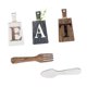 thumbnail image 5 of 5 Letras De Madera Decorativas Colgantes Para Habitación, Decoración Rústica De Madera De Granja E, 5 of 5