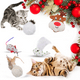 thumbnail image 3 of Juguetes navideños para gatos, calcetines navideños surtidos, paquete variado, juguete interactivo navideño para gatos de interior y gatitos., 3 of 5