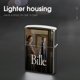 thumbnail image 4 of Billy-theme Copper Metal Lighter Shell, Premium Replacement Refillable Lighter Case with Durable Metal Construction, Compatible with Zippo and Most Standard Lighter Models, 4 of 6