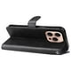 thumbnail image 4 of Funda con Cremallera para iPhone 16 Pro, Carcasa Cartera de Cuero PU con Soporte y Tarjetero, 4 of 6