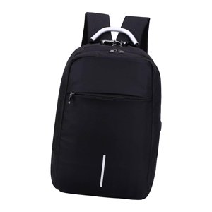 Magideal - Mochila De Viaje Para Ordenador Portátil, Bolso Para Ordenador Portátil Para Hombre Y Mujer, Correa De Hombro Ajustable, Elegante Mochila , Negro