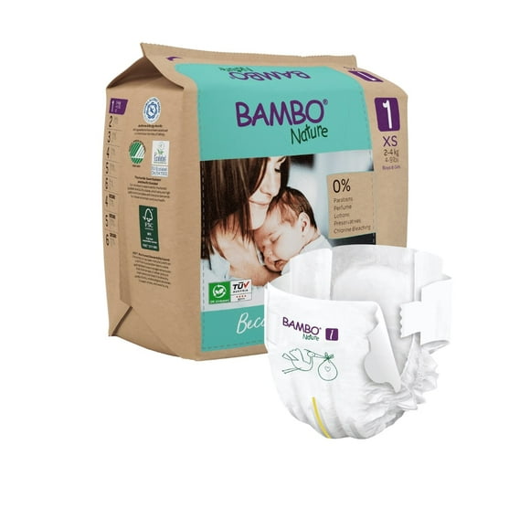 Pañal Ecológico Ecofriendly Talla XS, 22uni