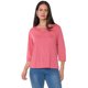 thumbnail image 1 of Polera Mujer Manga 3/4 Macramé Coral Corona, 1 of 5