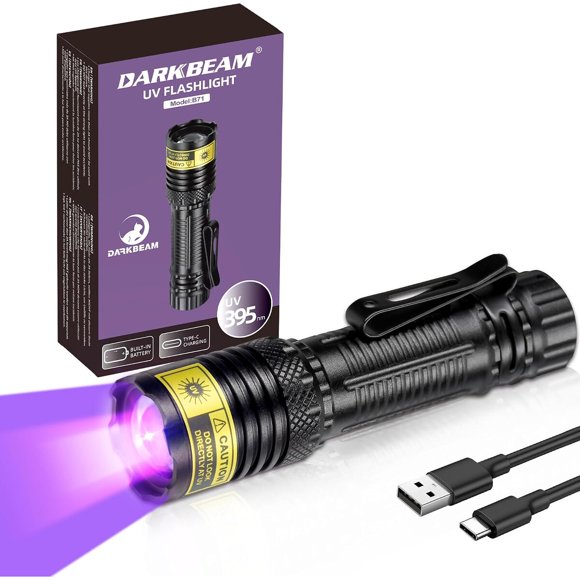 Linterna UV DARKBEAM 395 nm 10 W USB-C