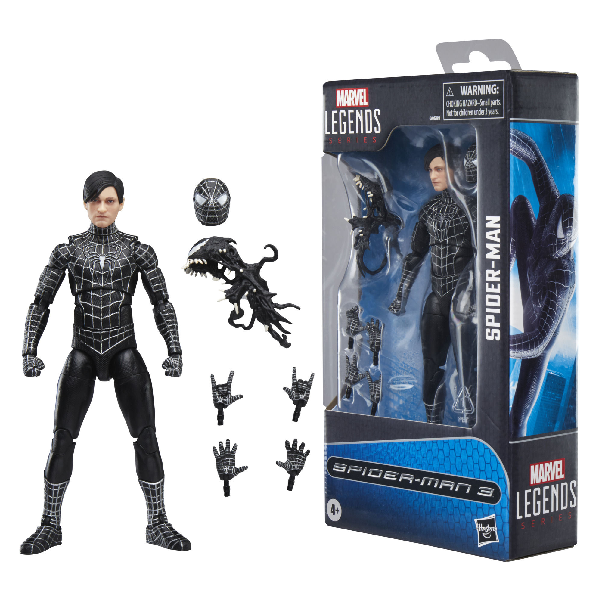 Marvel - Figura De Acción Spiderman 3 Legends