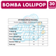 thumbnail image 3 of Dulces Bomba Lollipop - Sabor Frutilla Mabú (Caja Con 30 Un), 3 of 3
