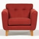 thumbnail image 1 of Sillón Joseph Rojo, 1 of 2