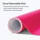 thumbnail image 2 of Vinilo Cricut Premium Removible Fucsia 30,48 cm × 4,57 m, 2 of 7