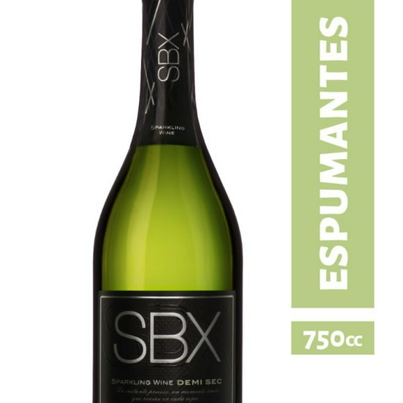 Espumante SBX Demi Sec 12° Botella, 750 cc