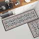 thumbnail image 3 of Set 2 Alfombras De Cocina Antideslizante Flor De Atenas, 3 of 3