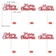 thumbnail image 2 of Gexolenu Merry Christmas para cupcakes, 36 unidades, purpurina roja, 2 of 4