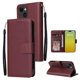 thumbnail image 1 of Funda Cartera para iPhone 15 con Tarjetero, Soporte y Cordón - Protección Rojo, 1 of 5