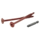 thumbnail image 3 of Tornillo para madera FASTENMASTER, 250 piezas, pintura electrónica roja, número 14, 12,7 cm, 3 of 3