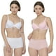 thumbnail image 1 of Sostén Mujer Bipack Copa C Blanco - Rosado Corona, 1 of 5