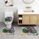 thumbnail image 2 of Juego de 3 Alfombras de Baño Desmarcar Danganronpa Terciopelo Coral, 2 of 6