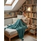 thumbnail image 1 of Manta Sillon Borlas Decorativas Frazada Piecera Cama 130x150, 1 of 6