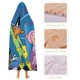 thumbnail image 4 of Pato Dodgers Manta Capa con Capucha Anti-Bolitas, Manta de Lana Ártica Suave, Manta Portátil de Felpa Ligera y Lujosa, Poncho para Siesta en Casa y Oficina, 100*130cm, 4 of 6
