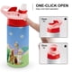thumbnail image 4 of Tiny Bunch Baby TVBotella de Agua con Tapa Pop Top de Un Toque, Acero Inoxidable, a Prueba de Fugas, para Deportes, Botella Infantil rosa 12 oz, 4 of 6