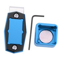 Ioensy - Soporte Magnético Para Tiza Con Clip Para Cinturón, Accesorios Para Taco De Billar, Color Azul