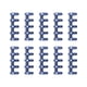 thumbnail image 4 of 10x 5 Anillas Para Encuadernación De Hojas Sueltas, Anillas Para Encuadernación Para Agenda De Oficina, Color Azul, 4 of 5