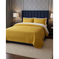 Imac Hogar - Cobertor Colcha Quilt Sherpa Otoño Invierno 2 Plazas