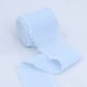 thumbnail image 1 of Xiao Hua Cintas, paquete de 3 cintas de gasa (azul claro) - 4 cm x 5 yardas, cinta con borde deshilachado, ideal para envolver regalos, bodas, manualidades., 1 of 1