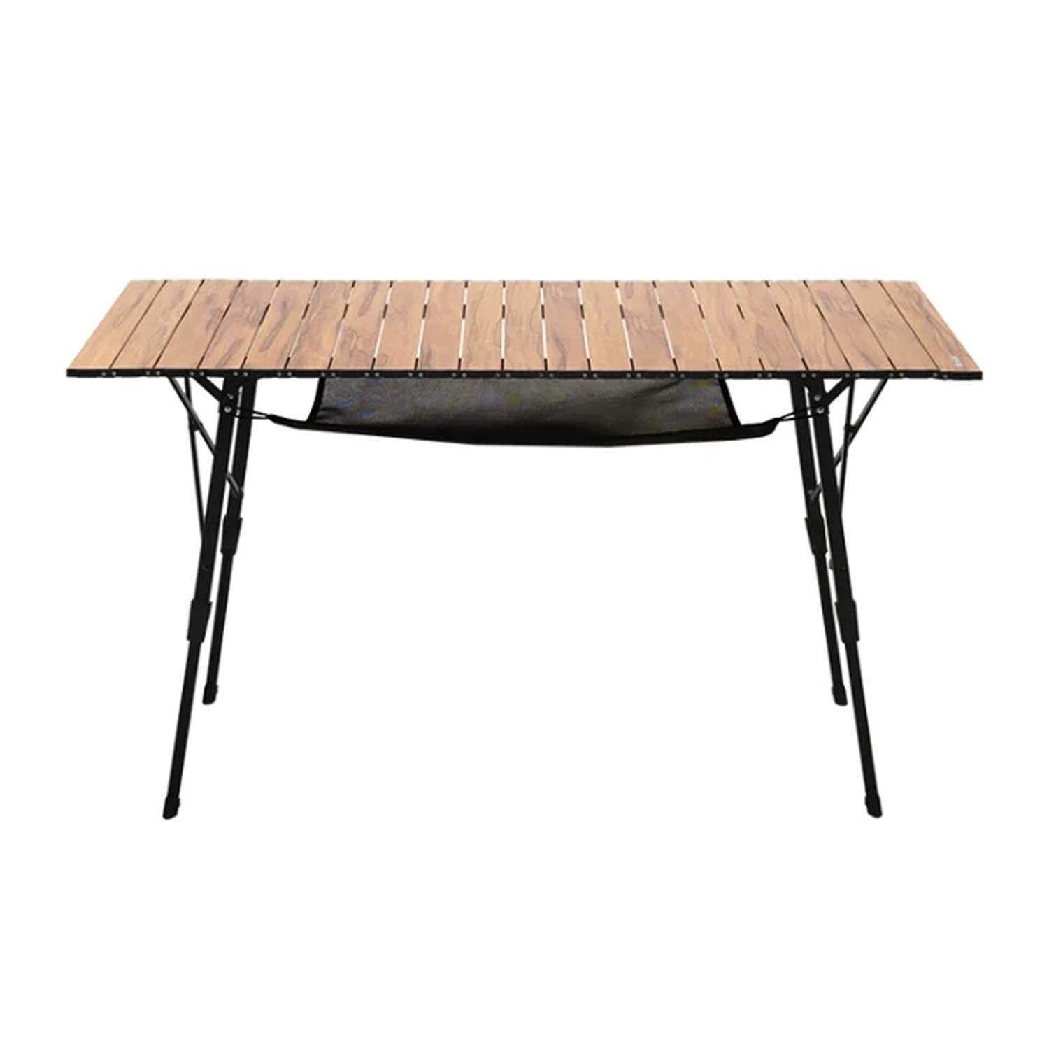 Naturehike - Mesa Plegable Telescopica Para Exterior - Madera