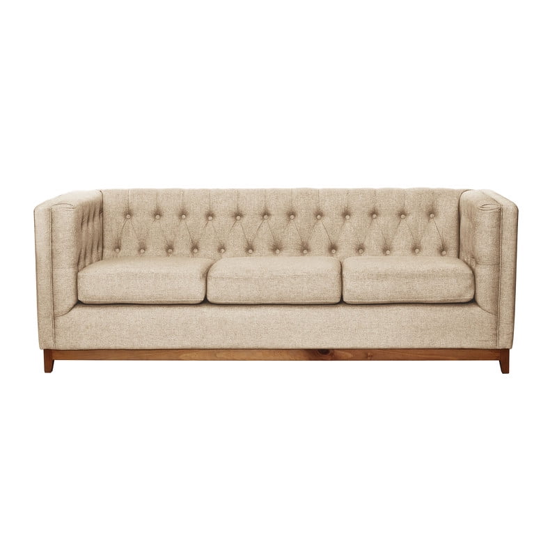 Latam Home - Sofa Roma 3c Lino Natural