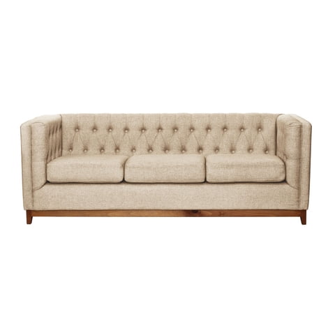 Latam Home - Sofa Roma 3C Lino Natural