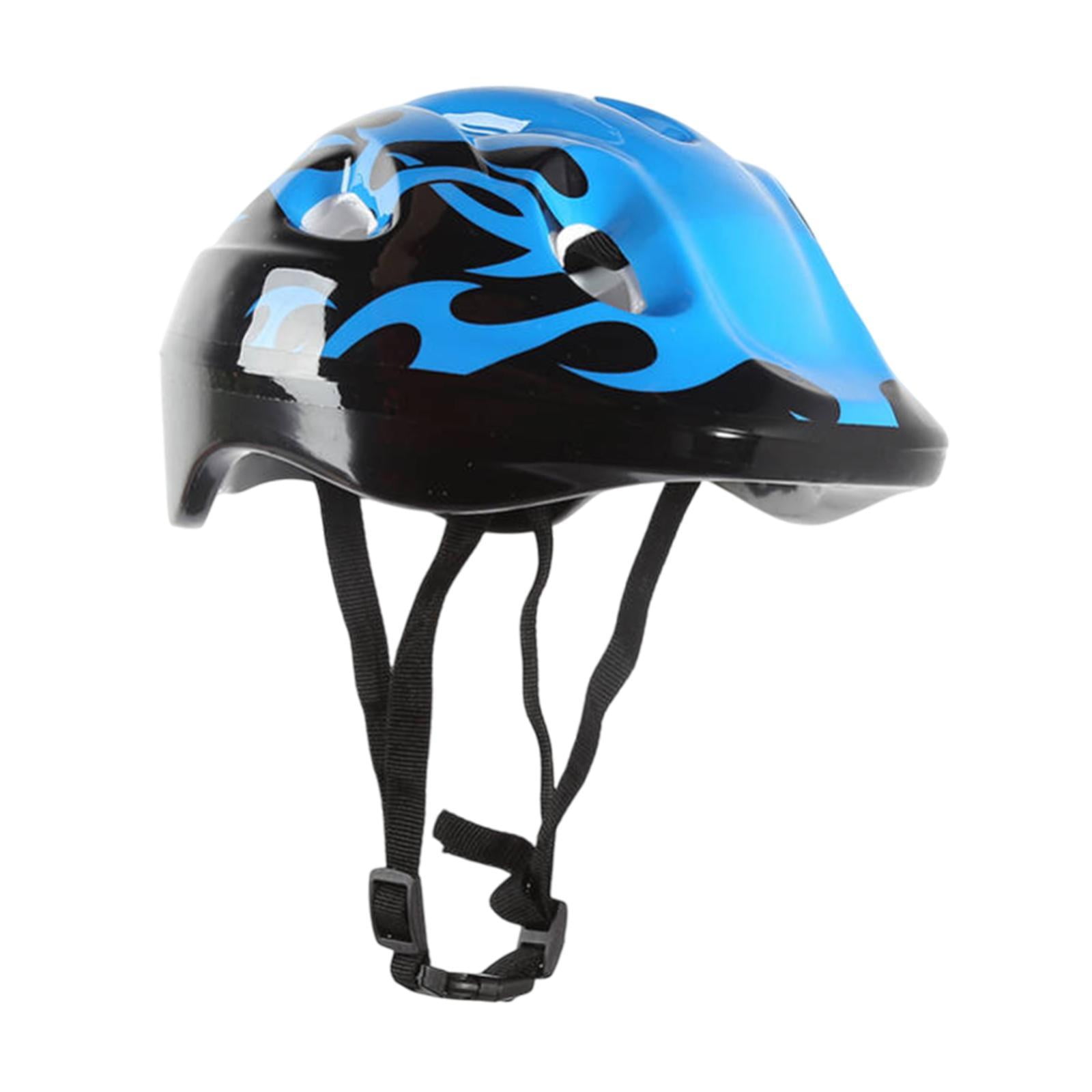 Magideal - Casco De Bicicleta Para Niños, Casco De Patineta, Resistente A Los Impactos, Con Absorción De Impactos, Casco De Patinaje, Casco De Esquí Para Patinar Azul