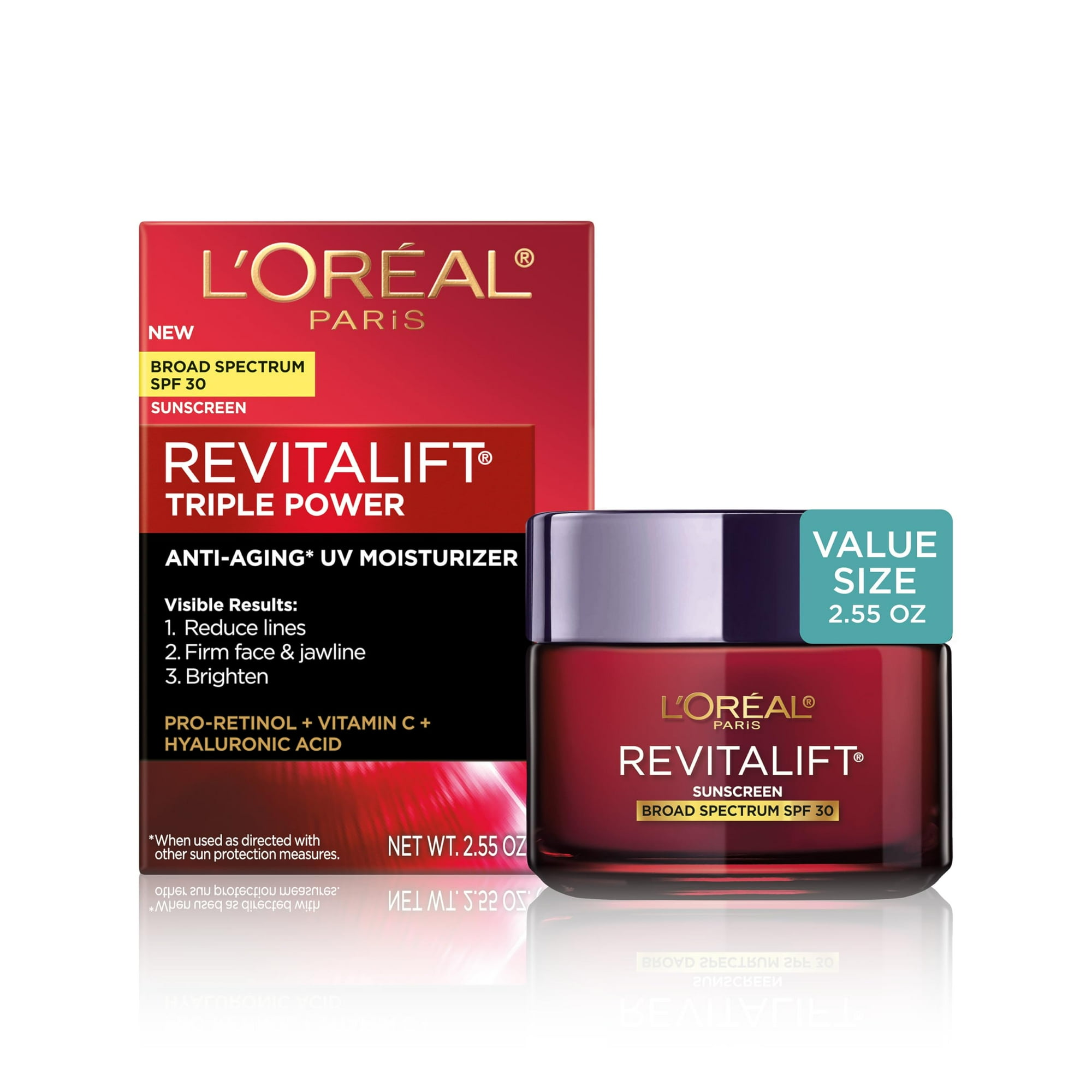 L'oréal - Crema Hidratante L'oreal Paris Revitalift Triple Power Spf30, 1 Kit