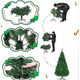 thumbnail image 2 of Árbol De Navidad Frondosos Con Pata Metálica Verde, 2 of 3