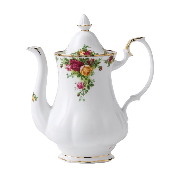 Cafetera Royal Albert Old Country Roses grande de 1,2 L