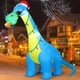 thumbnail image 2 of Inflable COMIN Dinosaurio Navideño de 3 m para Jardín, 2 of 7