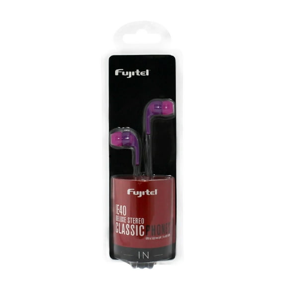 Audifono In Ear Stereo Hi Sound Morado/Rosado