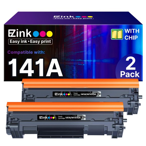 Cartucho de tóner E-Z Ink 141A negro (2 unidades) con chip