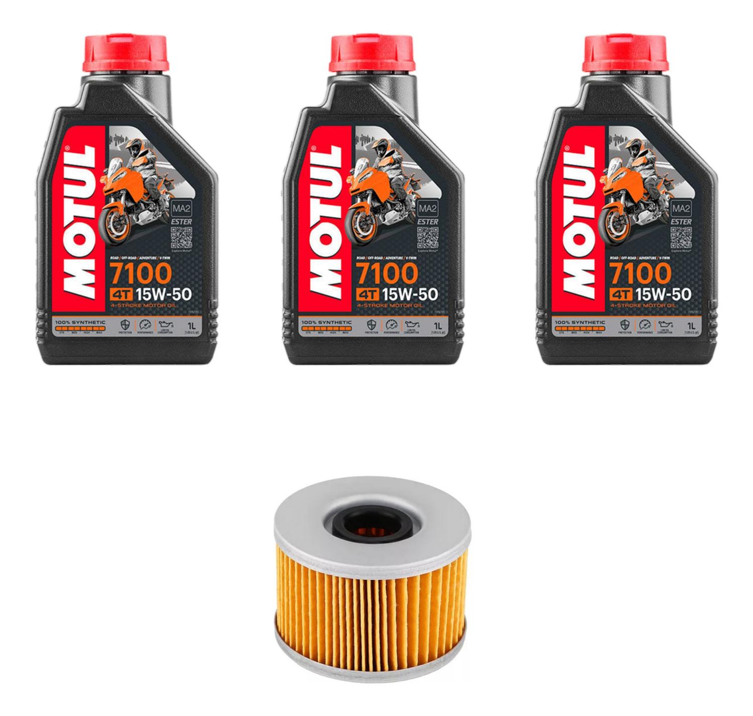 Kit Mantencion Himalayan Bs4 - Bs6 (3L Full Motul + Filtro)