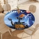 thumbnail image 4 of Wall·e theme Fitted Round Tablecloths Elastic Edged Table Covers Waterproof Table Cloth For Kitchen Holiday Party Tables Decor 150cm, 4 of 6