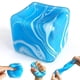 thumbnail image 1 of Juguete antiestrés en forma de cubo de hielo Squishies YPAI de 5.6 cm para niños, azul, 1 of 7