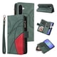 thumbnail image 1 of YEYKX para Samsung Galaxy A37 5G Funda de Teléfono Tipo Billetera de 6.7" con Bolsillo con Cierre de Zíper para 9 Tarjetas, Cierre Magnético Funda Tipo Folio Premium de Cuero PU con Correa de Muñeca, 1 of 9