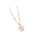 thumbnail image 3 of Trendy Butterfly Forma Colgante Collar De Aleación Simple Para Damas Regalos De Niñas Rosa, 3 of 5