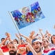 thumbnail image 4 of Rainbow Rangers Bandera impresa con temática, regalo perfecto para fanáticos, amigos y familiares, y adecuada para actividades al aire libre e interiores, decoraciones de fiesta. 60*90CM, 4 of 6
