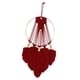 thumbnail image 3 of Tapiz Tejido De Macramé Para Colgar En La Pared, Adornos Para El Salón, Color Rojo, 3 of 5