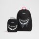 thumbnail image 3 of Mochila Hurley Unisex para Niños con Diseño Gráfico Negra, 3 of 6